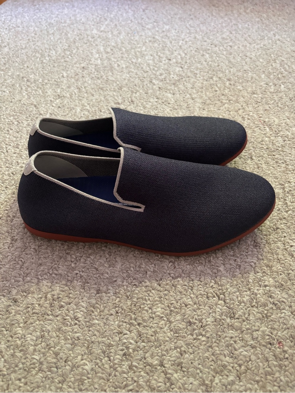 Glyph Marlin Knit Navy Slip-on Loafers